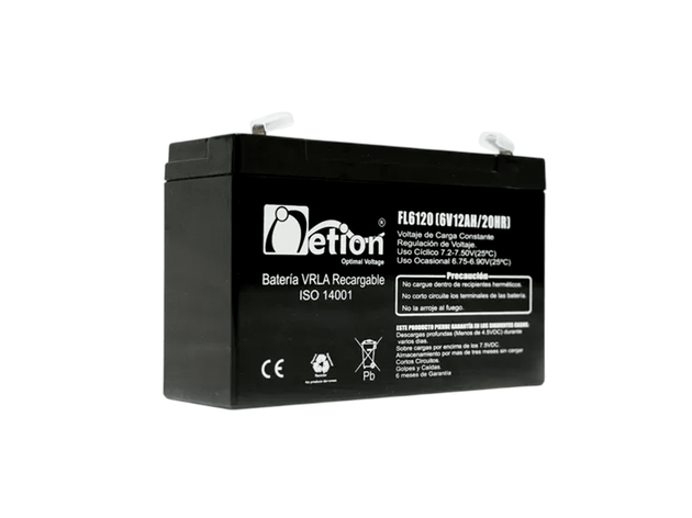 BATERIA SECA 6V 12A