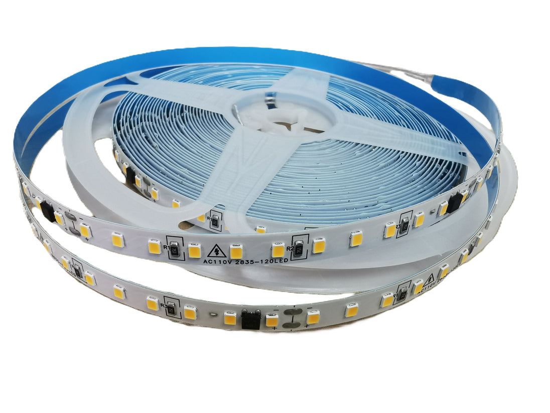 CINTA LED SMD 2835 IP33 120L/M - AC110V BLANCO 6.500K