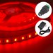 KIT CINTA LED 120/M 12V C/ADAPTADOR + CONECTOR DC