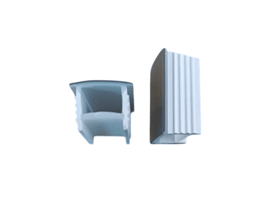 PERFIL DE SILICONA 20*20 NEGRO