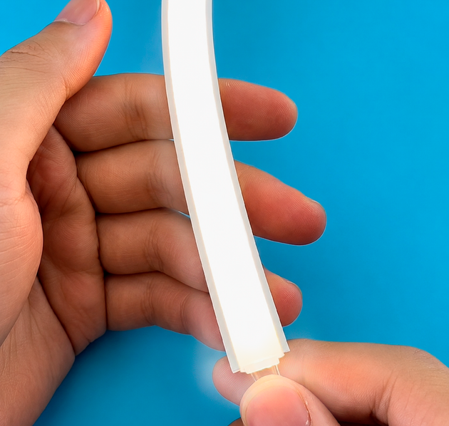 Cinta LED Neón Flex Silicona 1510 / 8x16 mm DC12V 