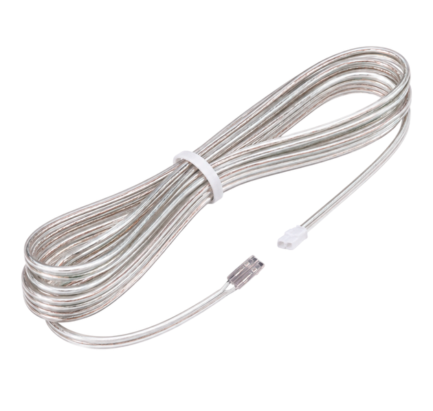 Conector de Alimentación con Cable para Perfil / Cinta LED Siliconada 1510 (DC12V)