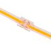 Conector de Unión Transparente para Cinta LED COB 8mm (Sin Soldadura)