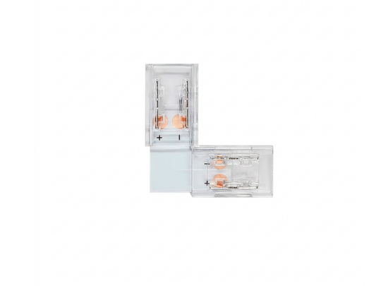 Conector en "L" para Cinta LED COB 8mm - 2 Pines (Esquinero)