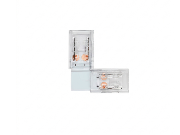 Conector en "L" para Cinta LED COB 8mm - 2 Pines (Esquinero)