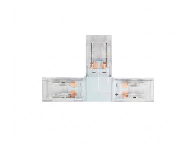 Conector en "T" para Cinta LED COB 8mm - 2 Pines (Derivación Triple)