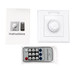 Dimmer LED 110V de Perilla + Control Remoto RF (1000W Unicolor)
