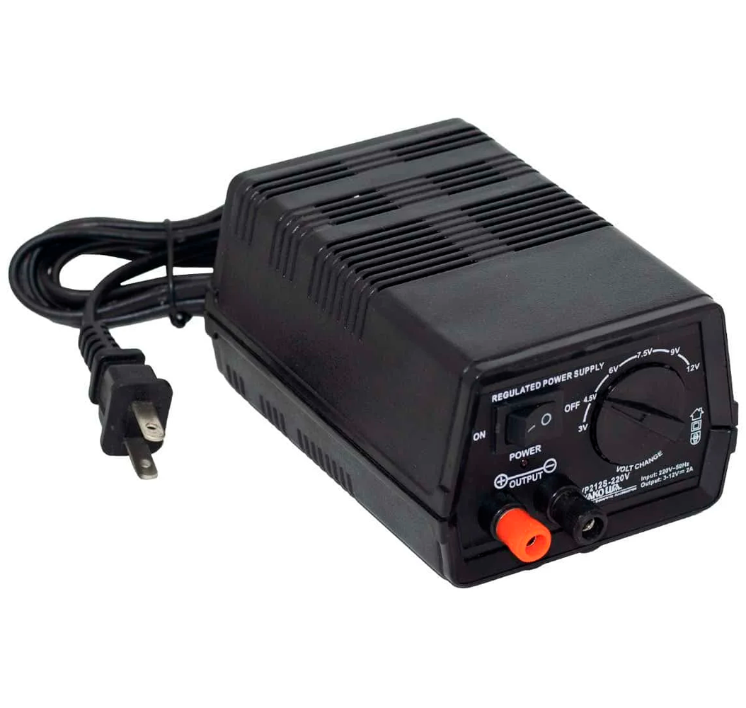 Fuente de Alimentación Regulada Multivoltaje 120V a 3V-12V 2A (LL2000R)