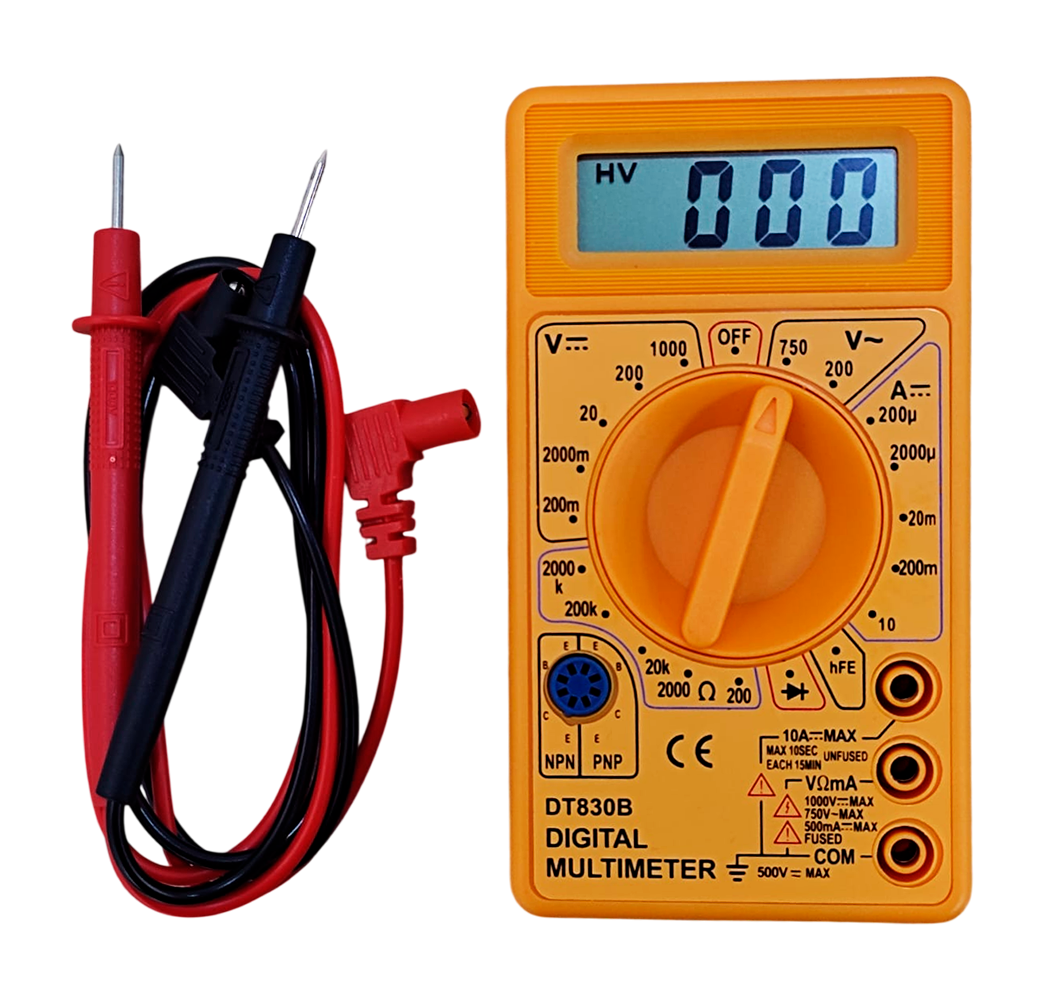 Kit de Herramientas Electrónicas ZD901 con Multímetro y Cautín