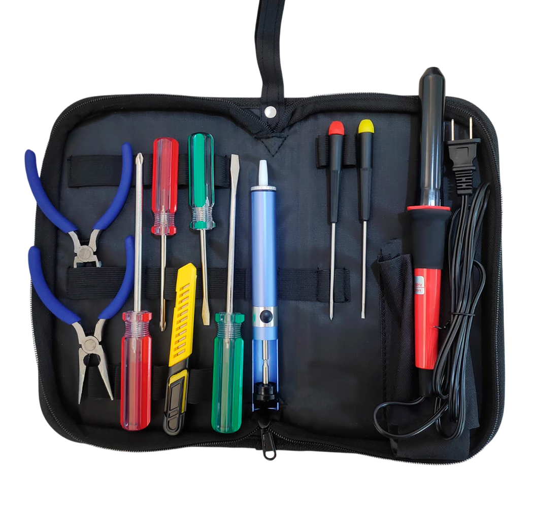 Kit de Herramientas Electrónicas ZD903 Compacto de Soldadura y Mantenimiento