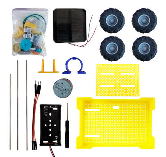 Kit de Robótica Carro Solar Educativo DIY