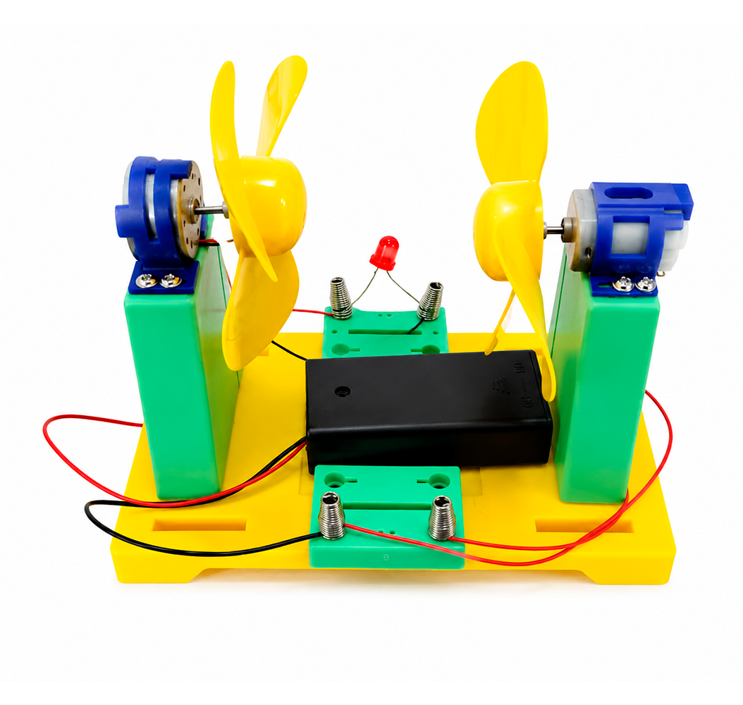 Kit de Robótica Eólico Educativo DIY - Generador de Energía Eólica