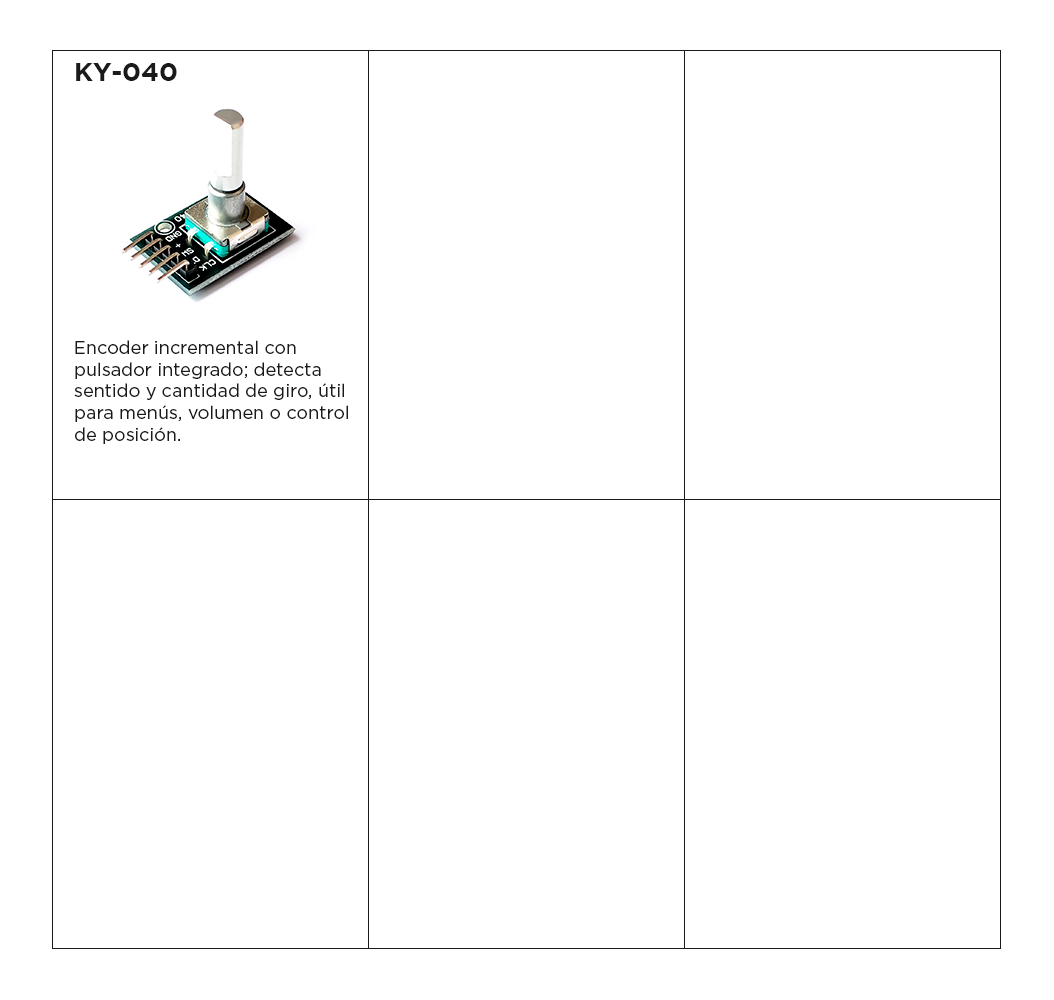Kit de Sensores 37 en 1 con Caja Organizadora (KY-040)