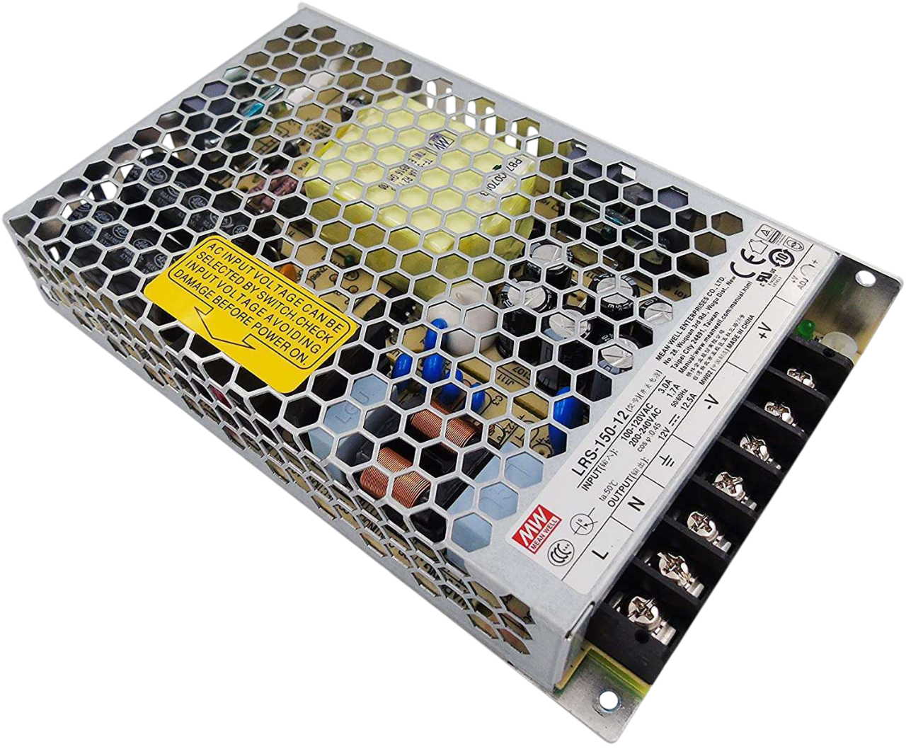 FUENTE DE PODER MEAN WELL LRS-150-12