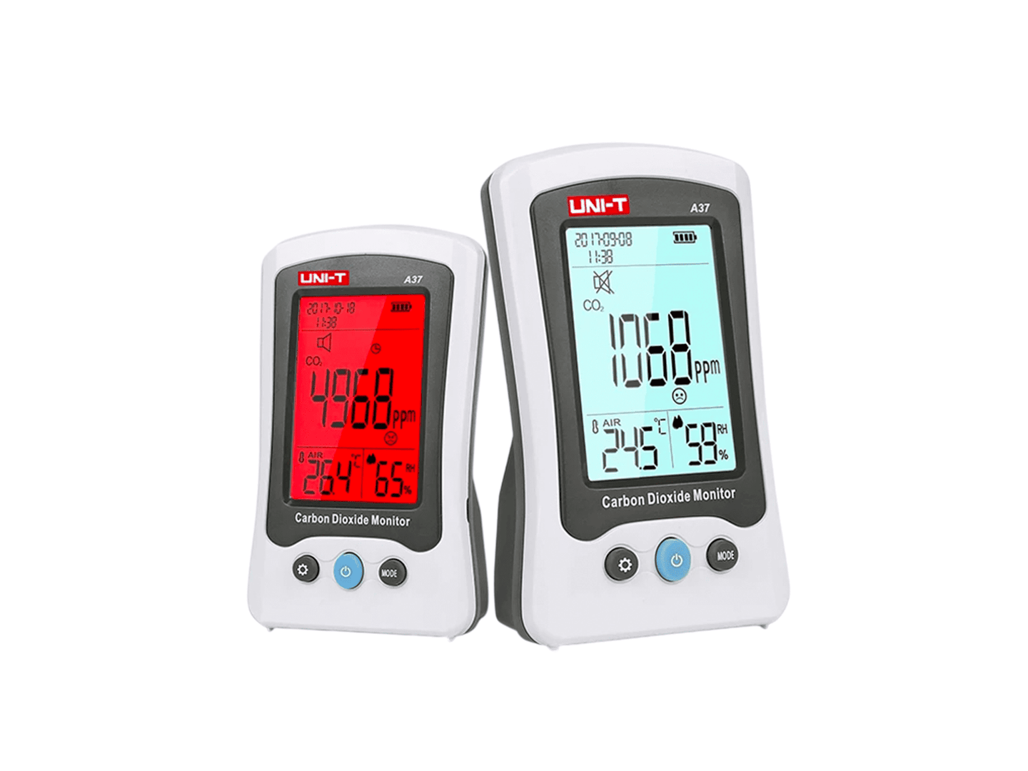 UNI-T A37 Monitor de Calidad de Aire CO2 con Certificación para Cumplimiento de Normativa en Colombia