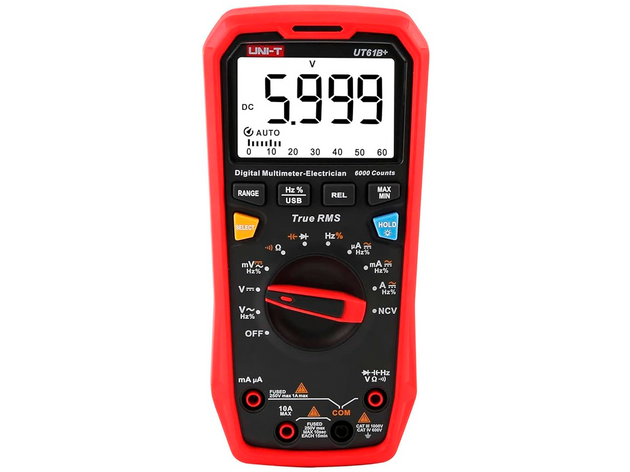 UNI-T UT61B+ Multímetro Digital Industrial True RMS (Cumple RETIE)
