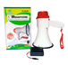 Megáfono de 6" Multifunción 20W Máx. (MP506URB)