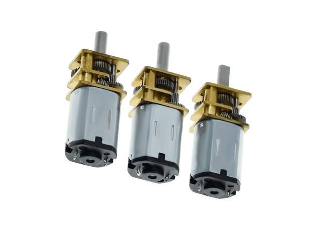 Motor Reductor 12V DC / 100 RPM - Torque de 1kg.cm