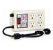 Multitoma de 4 Salidas con Supresor de Picos y Monitor LED Click