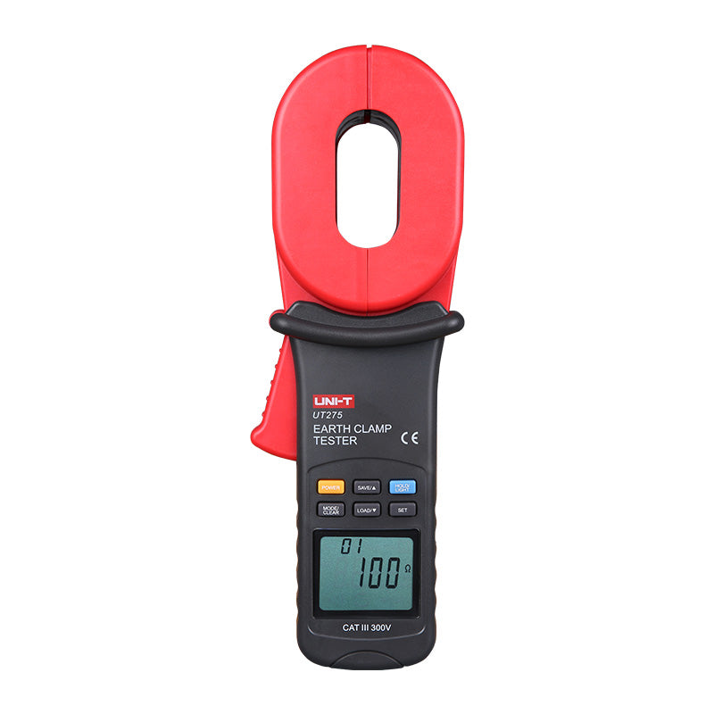 UNI-T UT275 Pinza Medidora de Resistencia de Tierra y Corriente de Fuga - Estándar RETIE Colombia