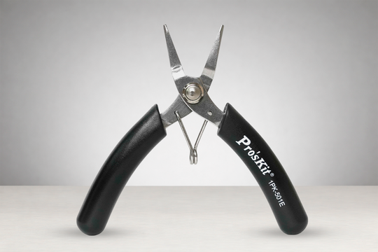 Pro'skit 1PK-501E Mini Pinza de Punta Micro-Larga | Precisión en Electrónica y Micro-Sujeción
