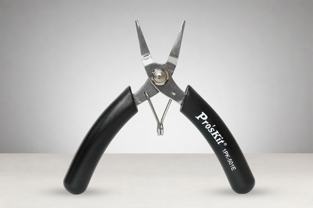 Pro'skit 1PK-501E Mini Pinza de Punta Micro-Larga | Precisión en Electrónica y Micro-Sujeción