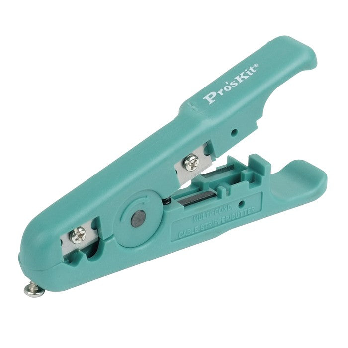 Pro'skit 6PK-501N Pelacable Coaxial | Herramienta de Precisión para RG-58, 59, 62, 6