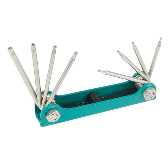 Pro'skit 8PK-021T Juego de Llaves Torx Plegables | Acero SAE 6150 de Alta Resistencia
