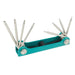 Pro'skit 8PK-021T Juego de Llaves Torx Plegables | Acero SAE 6150 de Alta Resistencia