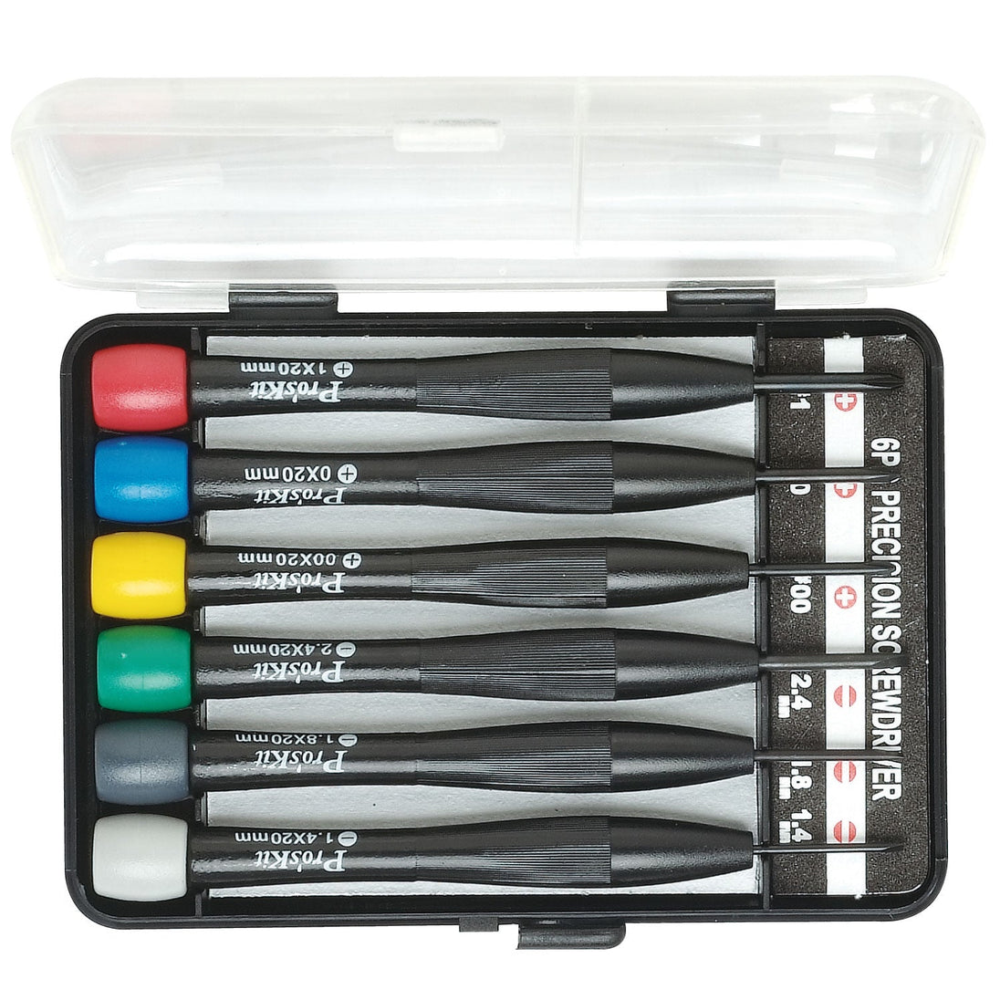 Pro'skit 8PK-2061 Juego de Destornilladores de Precisión | Especial para Relojería y Electrónica