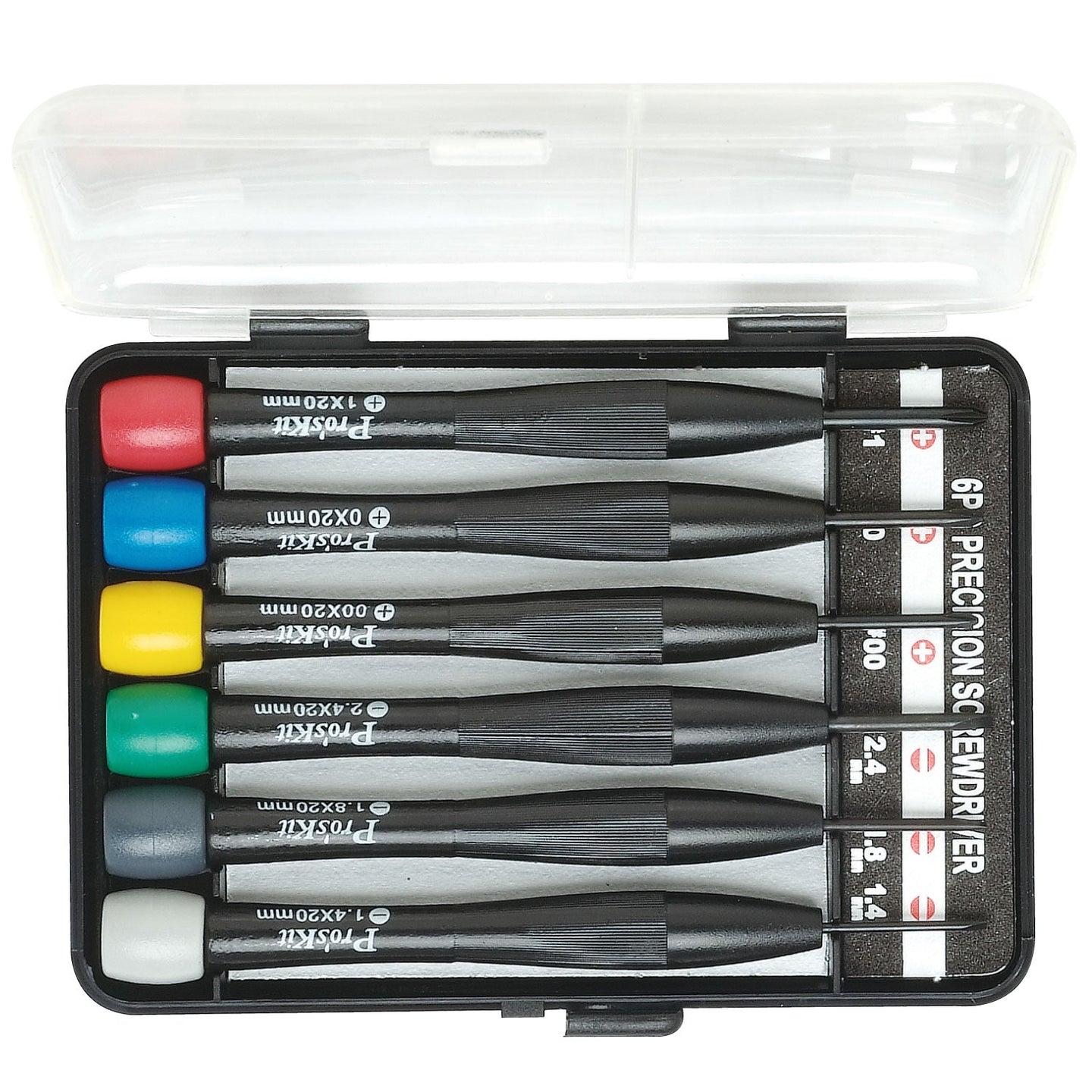 Pro'skit 8PK-2061 Juego de Destornilladores de Precisión | Especial para Relojería y Electrónica