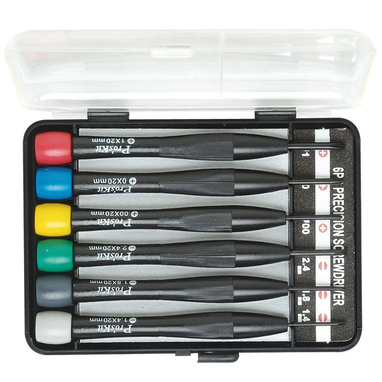 Pro'skit 8PK-2061 Juego de Destornilladores de Precisión | Especial para Relojería y Electrónica