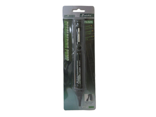 Pro'skit 8PK-366NA Bomba Desoldadora Antiestática | Máxima Succión con Doble Sello