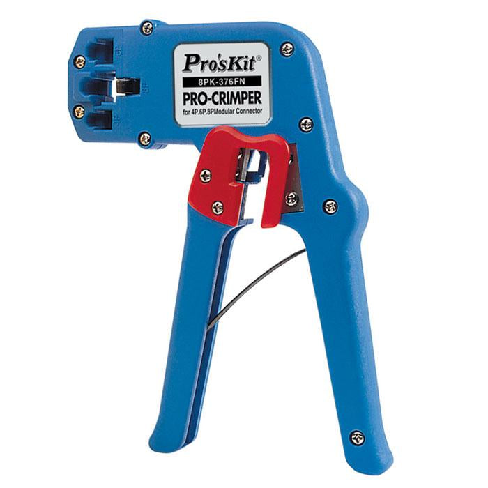 Pro'skit 8PK-376FN Ponchadora Modular 3 en 1 | Especial para Redes y Telefonía