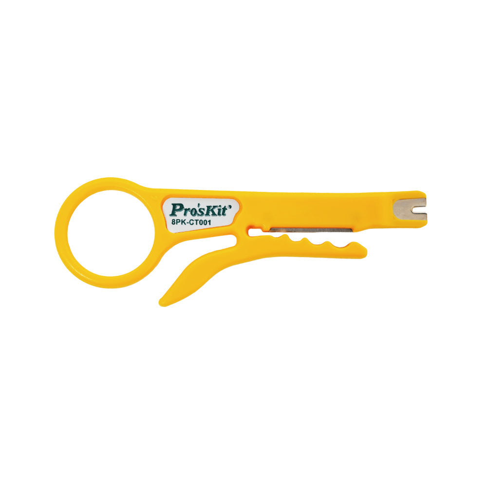 Pro'skit 8PK-CT001 Pelacables UTP/STP y Herramienta de Impacto 110 | 2 en 1