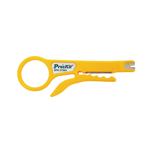 Pro'skit 8PK-CT001 Pelacables UTP/STP y Herramienta de Impacto 110 | 2 en 1