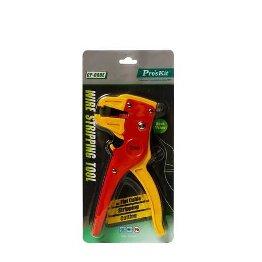 Pro'skit CP-080E Pelacables Automático "Pico de Pato" | Eficiencia en Un Solo Paso