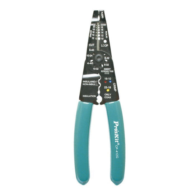 PROSKIT
CORTAFRÍO PONCHADORA PELACABLE CP-412G