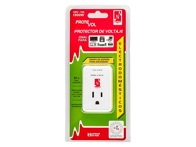 PROTECTOR DE VOLTAJE PARA ELECTRODOMESTICOS