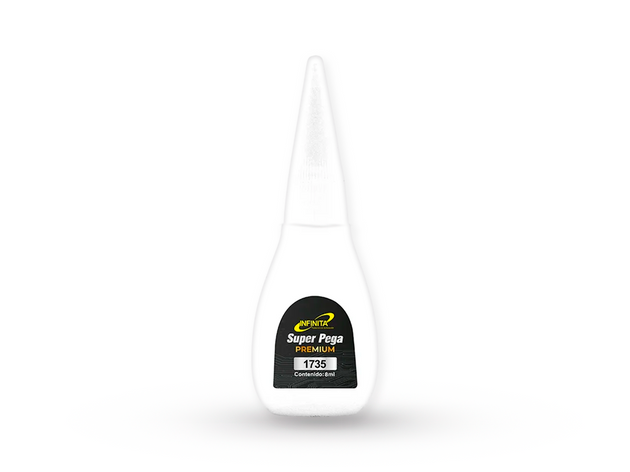 Super Pega Premium 8ml - Adhesivo de Cianoacrilato de Alta Resistencia
