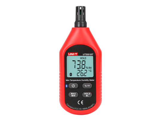 UNI-T UT333BT Mini Termohigrómetro Digital Bluetooth - Cumplimiento RETIE y Auditorías de Climatización