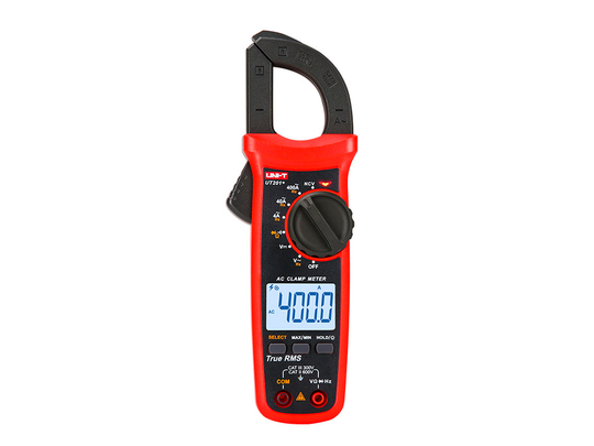UNI-T UT201+ Pinza Amperimétrica Digital AC 400A - Cumplimiento RETIE para Instalaciones Eléctricas