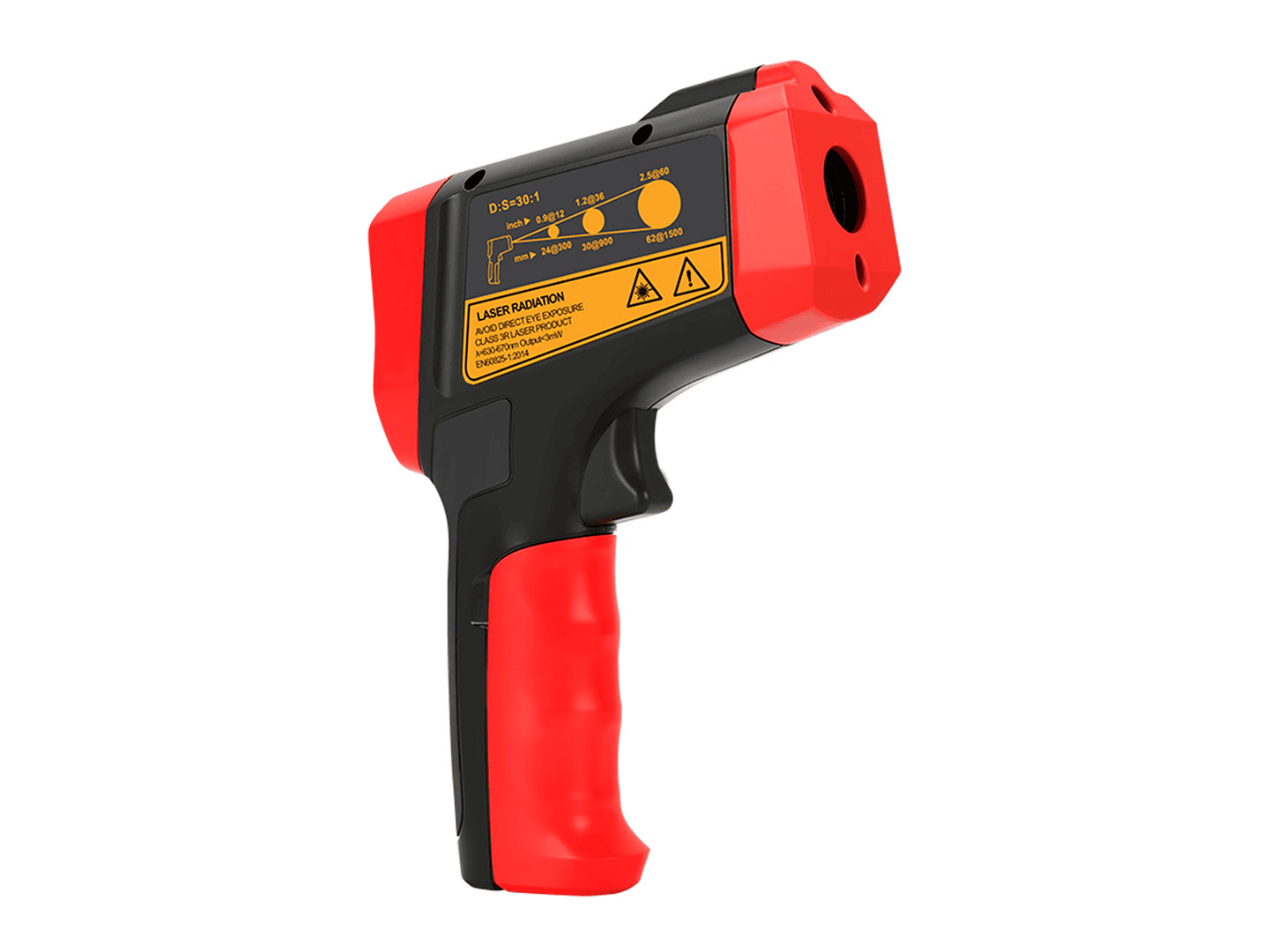 UNI-T UT302D+ Termómetro Infrarrojo Profesional para Mantenimiento Eléctrico e Industrial (Cumplimiento RETIE)