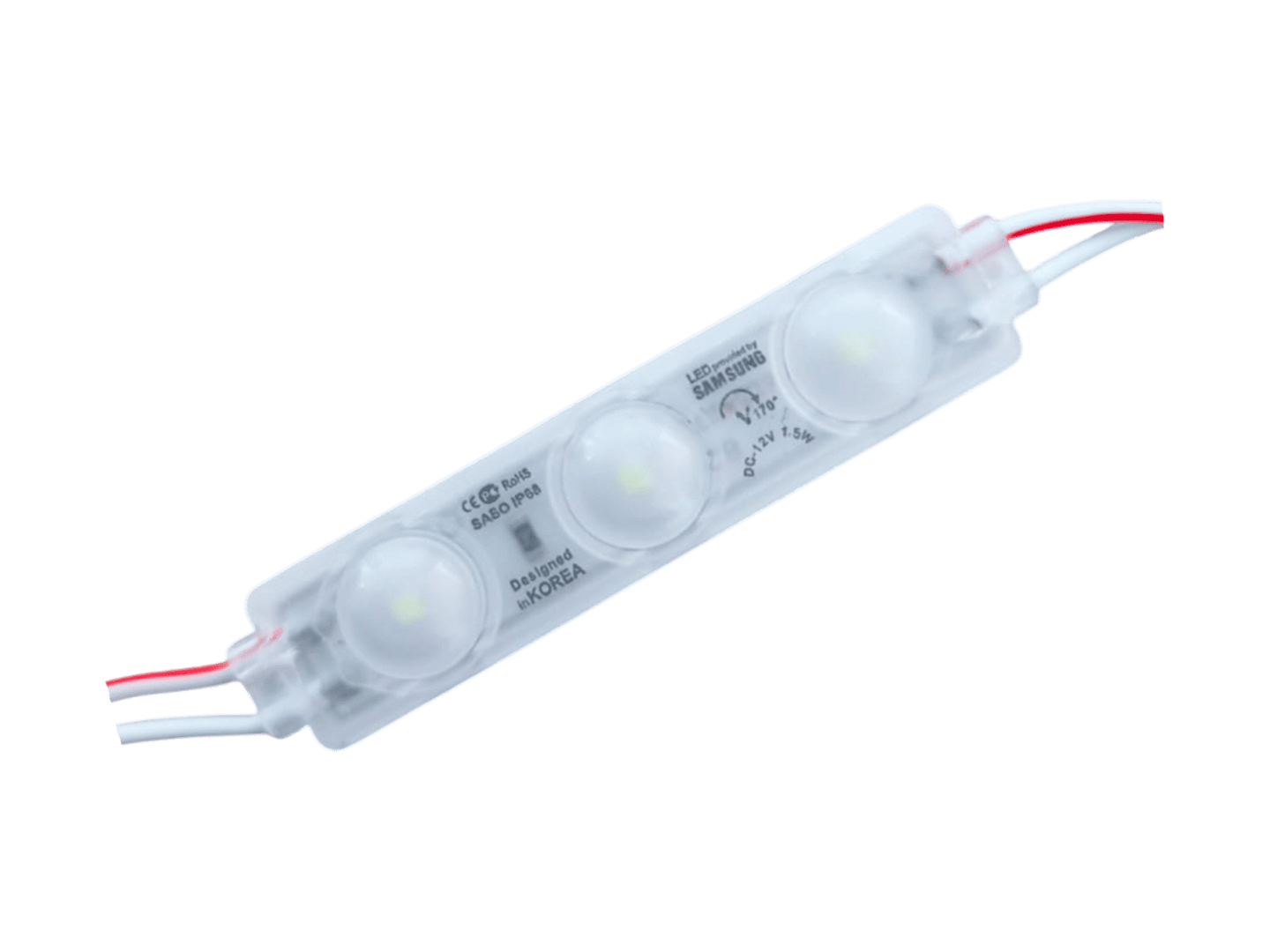 MODULO 3 SMD 2835 1.5W BLANCO 9.000K