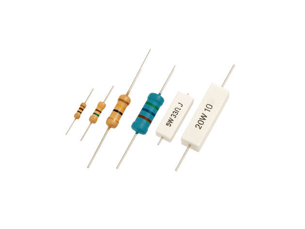 RESISTENCIAS 1/2W-20W (3/3.3/3.6/3.9/30/33/36/39/300/330/360/390) Ω